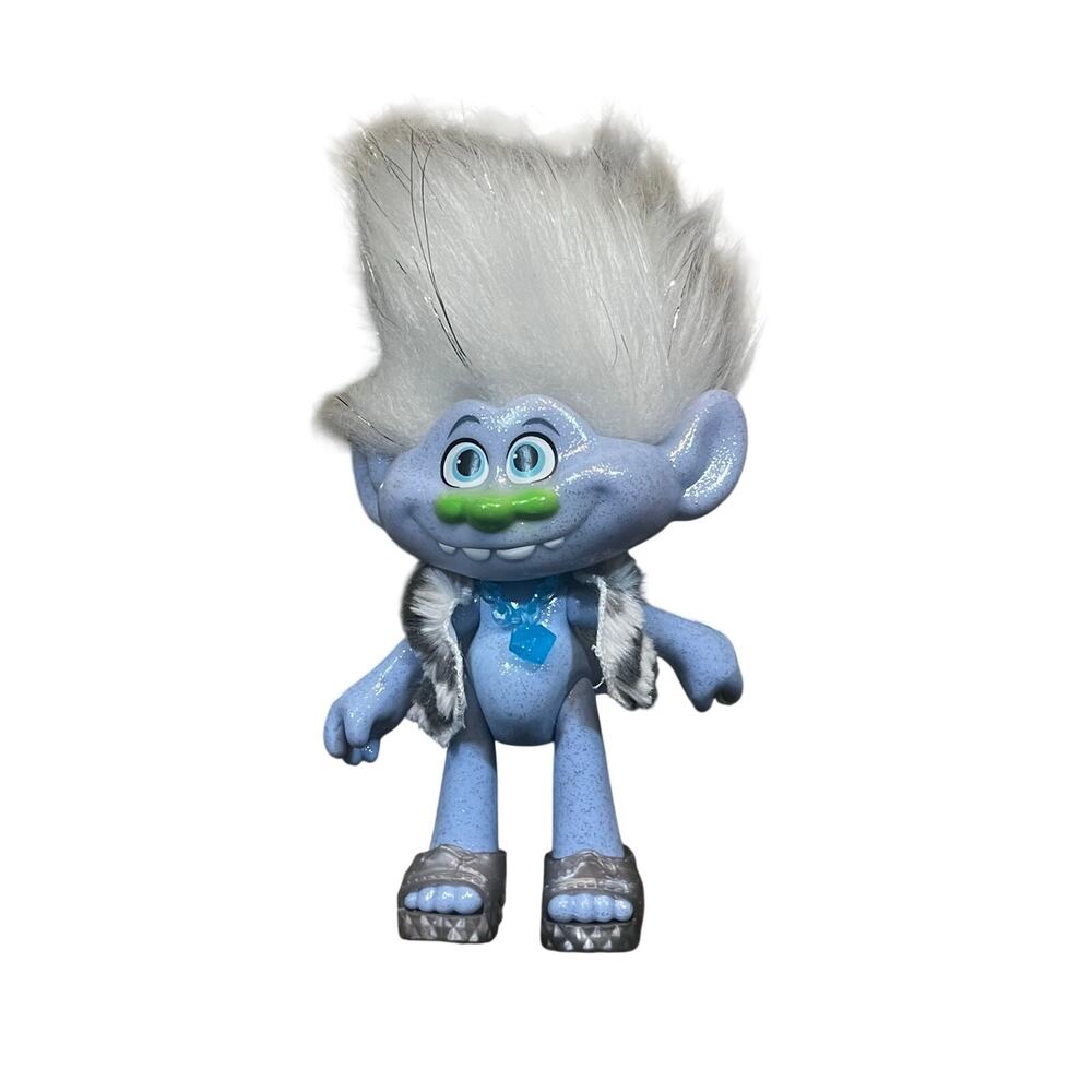 2015 Dreamworks Troll Doll Glitterific‎ Guy Diamond 8”
